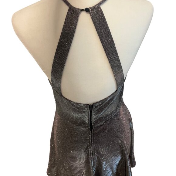 Speechless Shimmer Open Back Dress Size 5 - Picture 2 of 4